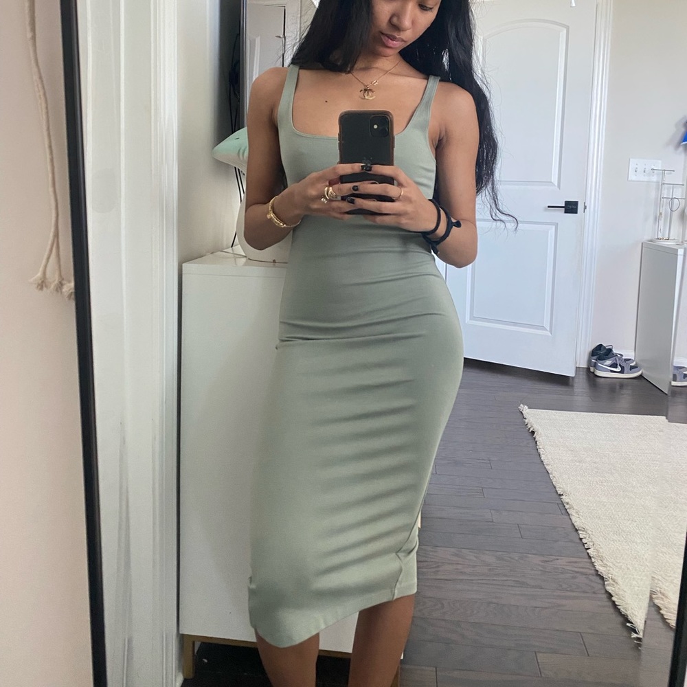 Green Midi Dress